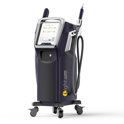 2 en 1 OPT SHR IPL Yag Laser de eliminación de pigmento Rejuvenecimiento de la piel depilación máquina de belleza