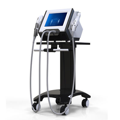 comprar Máquina portátil de levantamiento facial 2 en 1 HIFU Máquina antienvejecimiento súper ultrasonida Fabricación en línea