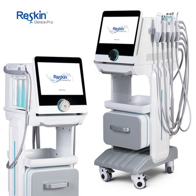 comprar Professional Hydrotherapy Facial Machine for Oxygen Skin Treatment 6 in 1 RF Skin Tightening Machine for Face Rejuvenation Fabricación en línea