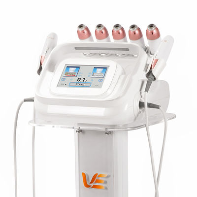 Máquina portátil para el cuidado de la piel con ultrasonido antienvejecimiento para levantamiento facial 7 sondas