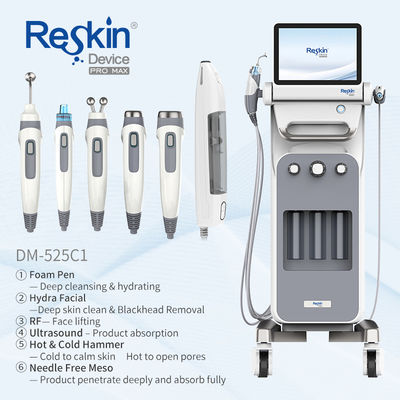 2025 6 en 1 Hydra Máquina facial para pelar Cristal Microdermabrasion